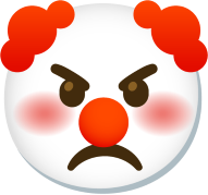 angry_clown emote for Discord