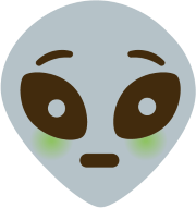 flush_alien emote for Discord