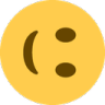 slight_smile_90 emote for Discord