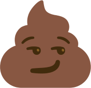Smirk_poo emote for Discord