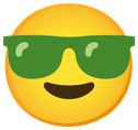 Green_Sunglasses emote for Discord