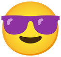 Purple_Sunglasses emote for Discord