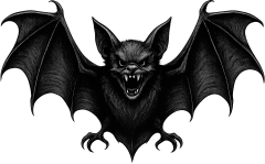 Halloween_bat emote for Discord