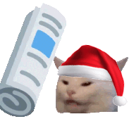 christmas_catbonk emote for Discord