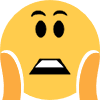 Disbelief_face emote for Discord