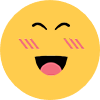 Super_super_happy_face emote for Discord