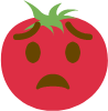 worried_tomato emote for Discord