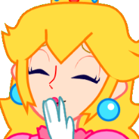 PeachLaugh emote for Discord