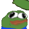 PeepoDumbPat emote for Discord
