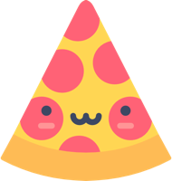 Kawaii_Pizza emote for Discord