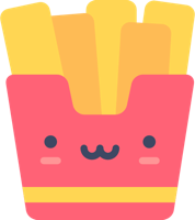 Kawaii_Fries emote for Discord