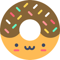 Kawaii_Donut emote for Discord