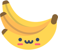 Kawai_Bananas emote for Discord