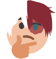 Shoto_Thinking emote for Discord