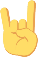 rockandroll emote for Discord
