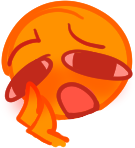 Emoji_Yawning_Blush emote for Discord