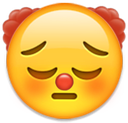 clownpensive emote for Discord