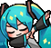 miku_dab emote for Discord