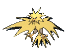 Zapdos emote for Discord