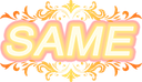 Same_Fancy emote for Discord