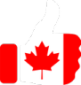 canadaThumbsUp emote for Discord
