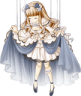 DGF_BlueDoll emote for Discord