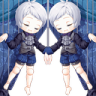 DGF_Bluemlm emote for Discord