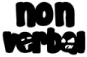 nonverbal_black emote for Discord