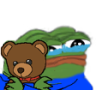 peepoTeddyCrying emote for Discord