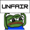 Pepe_Unfair emote for Discord