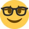 Nerdy_Girl_Emoji emote for Discord