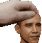 pettingBarackObama emote for Discord