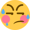 disgruntle_blush emote for Discord