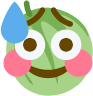 Sweating_Melon emote for Discord