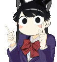 KomiPoint emote for Discord