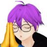 AokiPray2 emote for Discord
