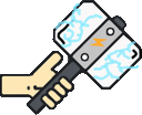 ban_hammer_electrical emote for Discord