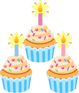 cupcakes_withcandles emote for Discord