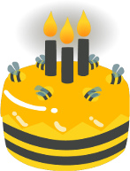 bee_cake emote for Discord