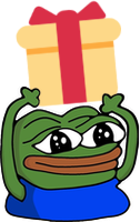 pepe_present emote for Discord