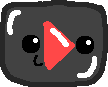 cute_red_diamond_playbutton emote for Discord