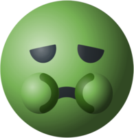 3D_nauseated_face emote for Discord