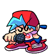 FNF_BoyfriendCrazy emote for Discord