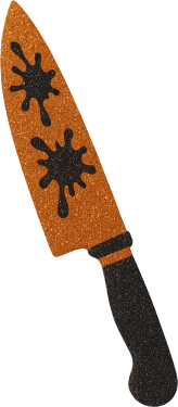 Halloween_glitter_knife emote for Discord