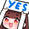 GCHemoji13_yes emote for Discord