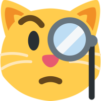 CatMonocle emote for Discord