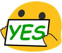 blobyes emote for Discord