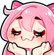 p_girlhappy emote for Discord