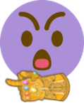 Thanos_Shocked emote for Discord