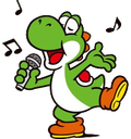 Yoshi_karaoke emote for Discord